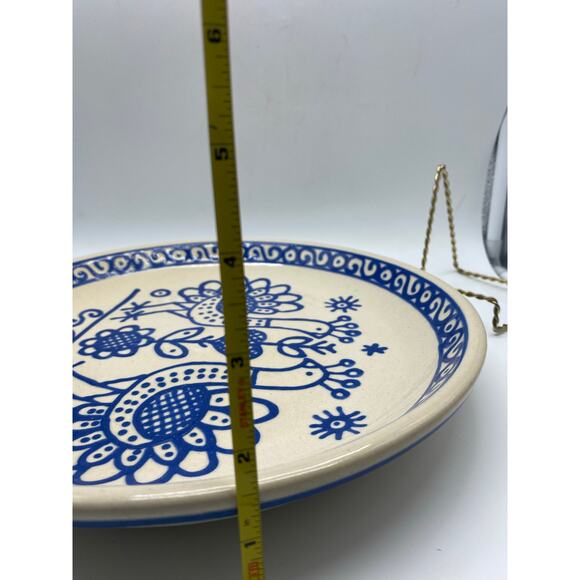 Karl Hentschel/Erna Leitner Studio ceramic Plate Tittmoning signed by leitner - Picture 8 of 8